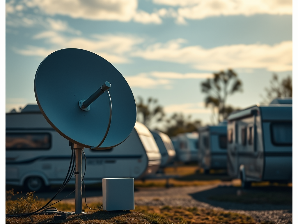 Using starlink and ubiquiti to setup a wisp at a caravan site/park